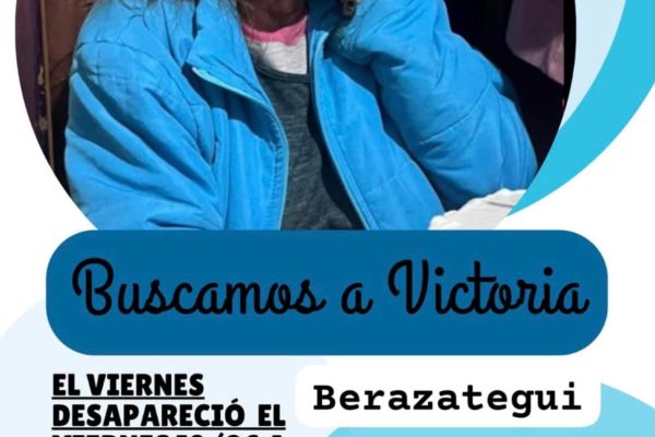 Buscan a una mujer de 79 años en Berazategui que salió a caminar con su perra y no volvió