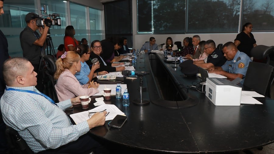 Representantes de varias instituciones participan en las discusiones sobre el futuro sistema de supervisión de albergues. Tomada de la AN
