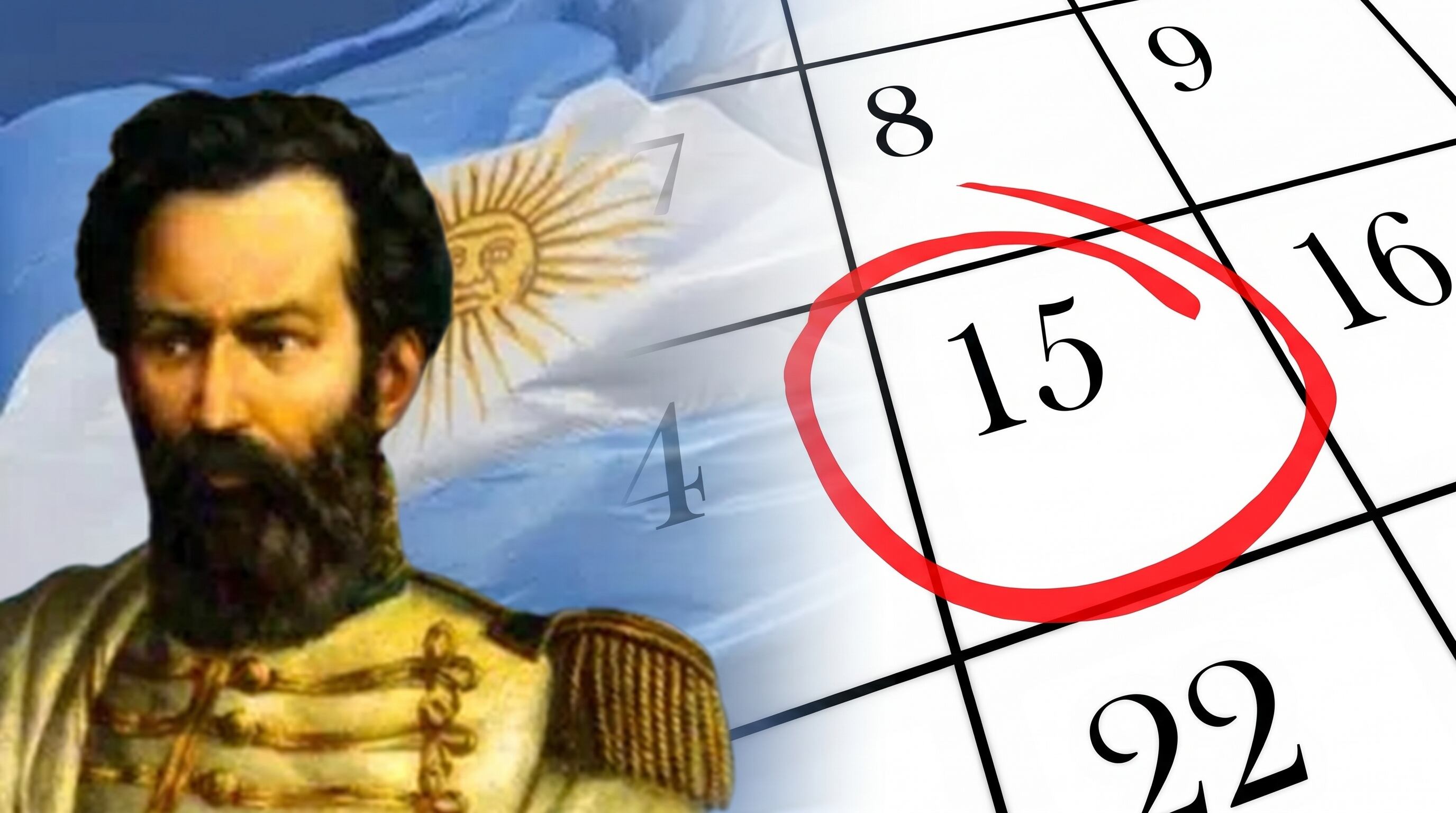 El lunes 15 de junio de 2026 es feriado nacional en Argentina por el traslado del Paso a la Inmortalidad del General Martín Miguel de Güemes (Imagen Ilustrativa Infobae)
