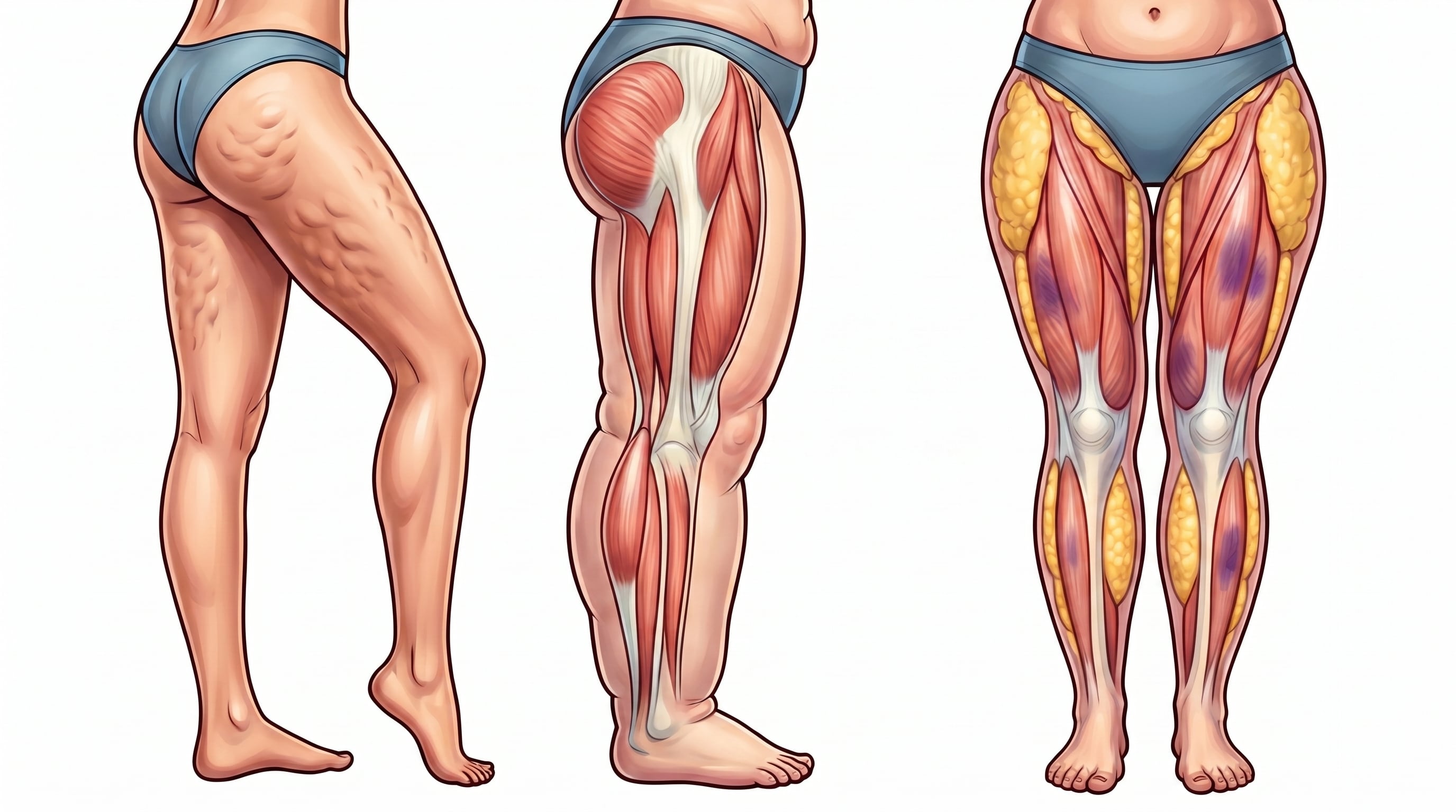 La celulitis afecta a entre 80% y 98% de las mujeres, pero hasta 40% puede tener linfedema o lipedema y confundir esas patologías con la piel de naranja (Imagen Ilustrativa Infobae)