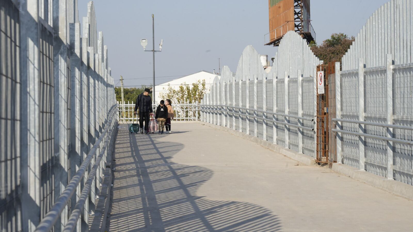 La nueva senda peatonal a la altura de Basualdo que se tiene previsto inaugurar en la Autopista Dellepiane (Gobierno de la Ciudad de Buenos Aires)