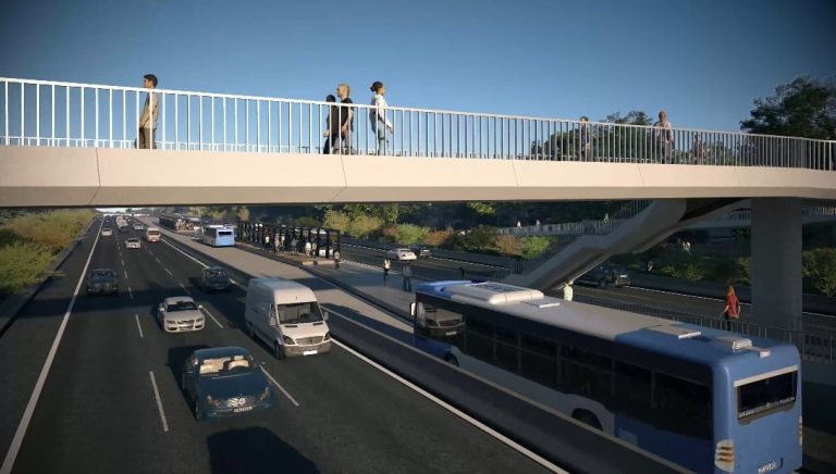Cierran la Autopista Dellepiane por obras durante todo el fin de semana: cómo serán los desvíos