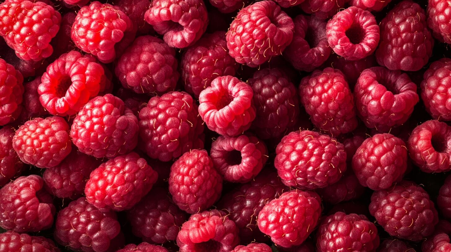 Las frambuesas integran la lista por su perfil de fibra y carbohidratos (Imagen Ilustrativa Infobae)