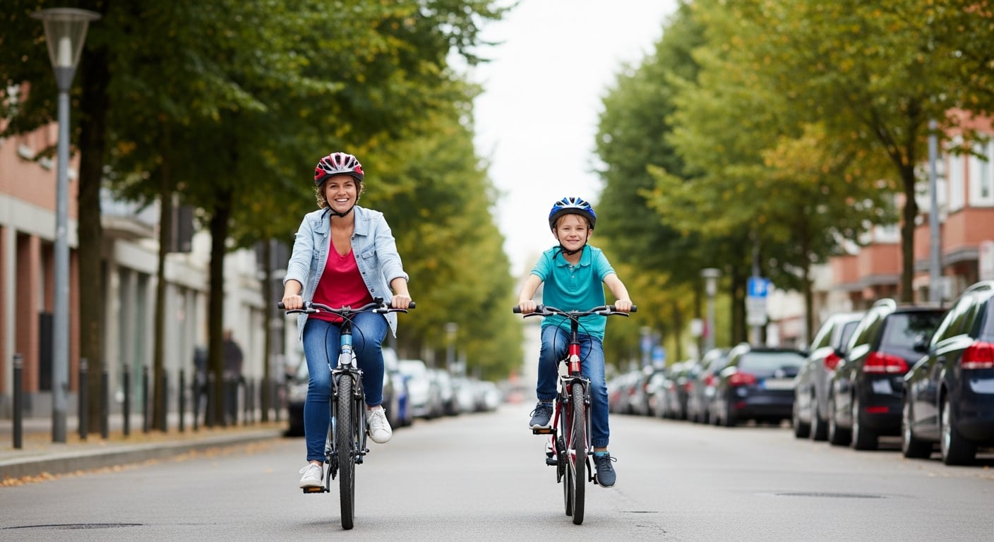 Ajustar correctamente la bicicleta y utilizar casco reduce el riesgo de lesiones y es fundamental para la seguridad durante la actividad (Imagen Ilustrativa Infobae)