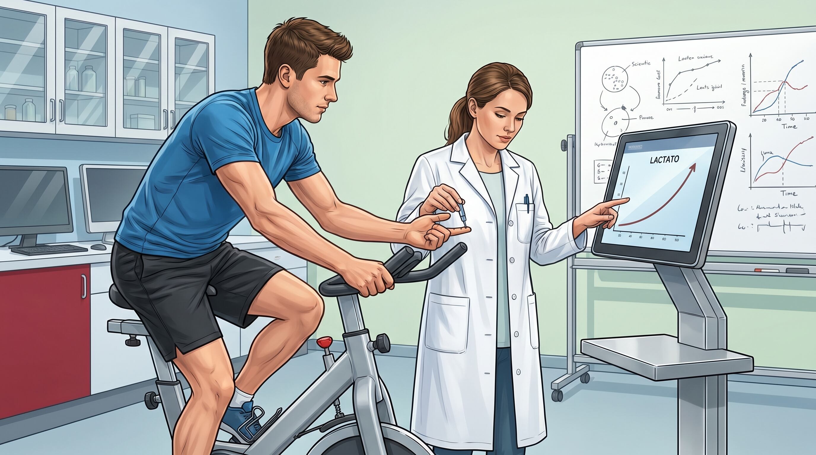 El umbral de lactato marca la intensidad máxima de ejercicio que una persona puede sostener antes de la fatiga muscular en deportes de resistencia (Imagen Ilustrativa Infobae)
