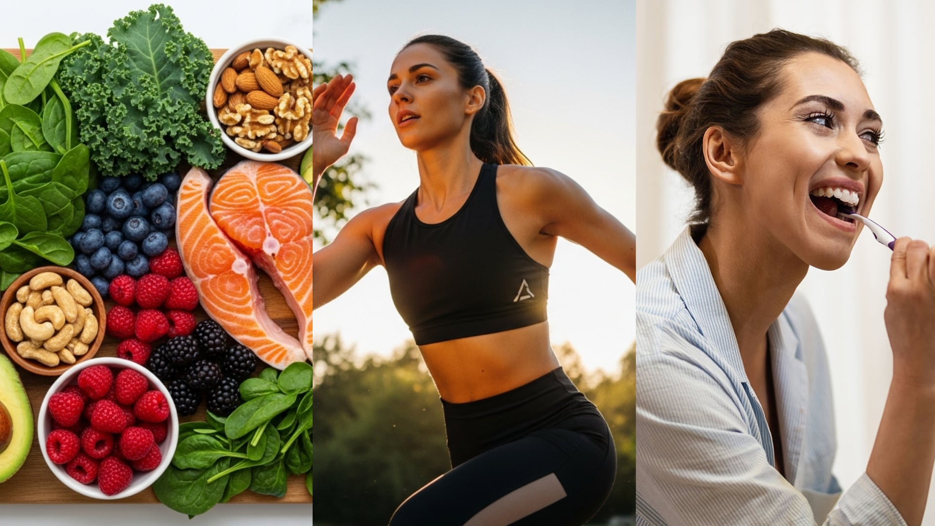 La dieta mediterránea, la actividad física regular, el cuidado bucal y la gestión del estrés ayudan a reducir la inflamación y proteger la salud cerebral (Imagen Ilustrativa Infobae)