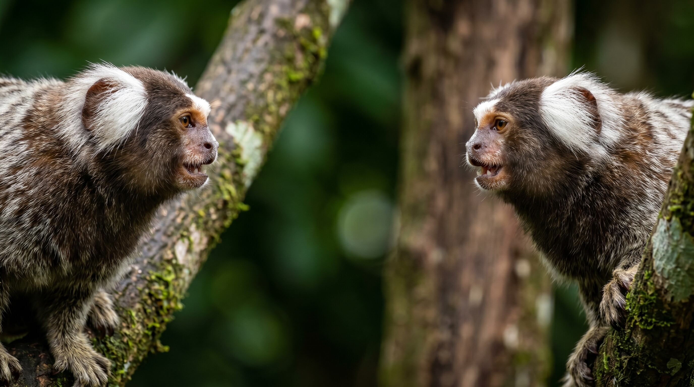 Un estudio de la Universidad de Zúrich y el Centro Alemán de Primates determinó que los titíes ajustan su voz al formar una pareja social (Imagen Ilustrativa Infobae)