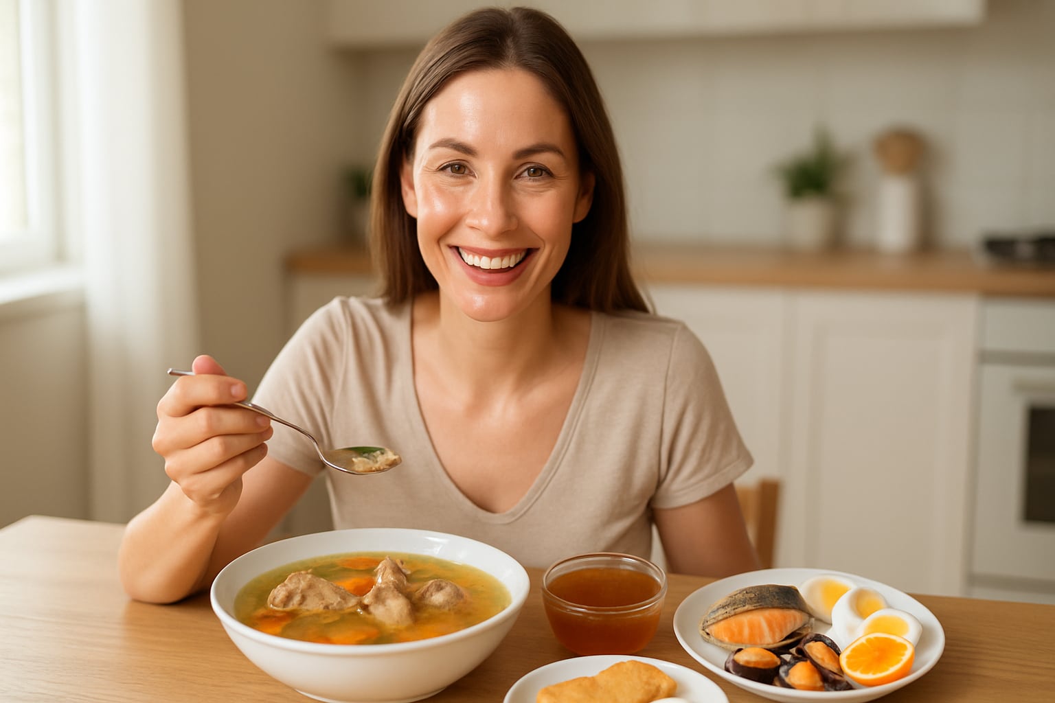 La dieta antes de una colonoscopia suele ser baja en fibra y excluye frutos secos, semillas, pan integral y frutas o verduras con cáscara (Imagen Ilustrativa Infobae)