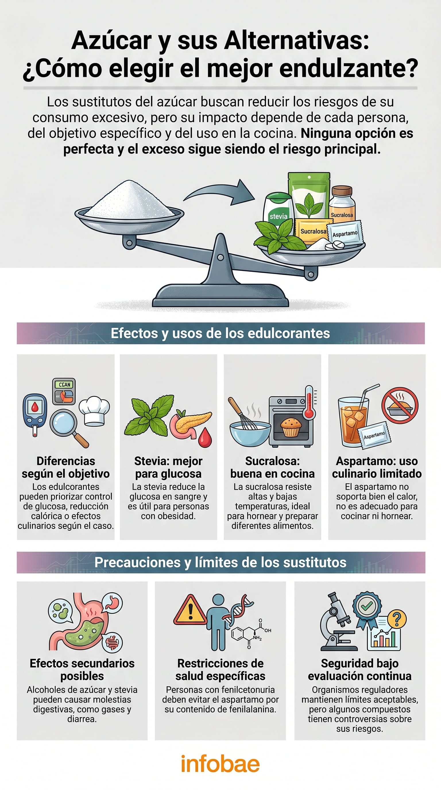 Los expertos coinciden en que el principal problema es el exceso de azúcar añadido, asociado con obesidad, diabetes tipo 2, enfermedades cardiovasculares y caries (Imagen Ilustrativa Infobae)