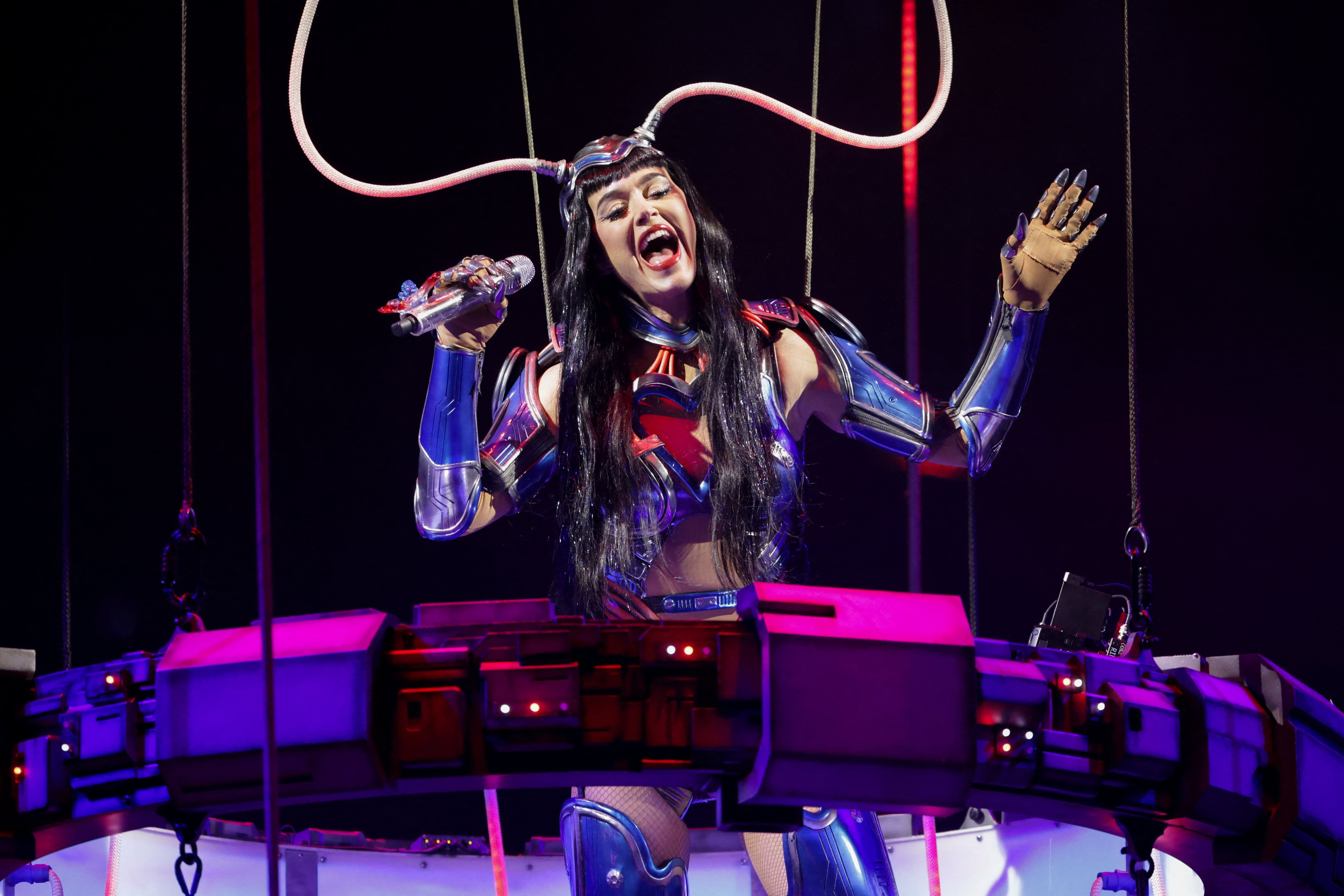 Katy Perry es una de las artistas que estarán presentes en la iauguración en Estados Unidos (REUTERS/Mario Anzuoni)