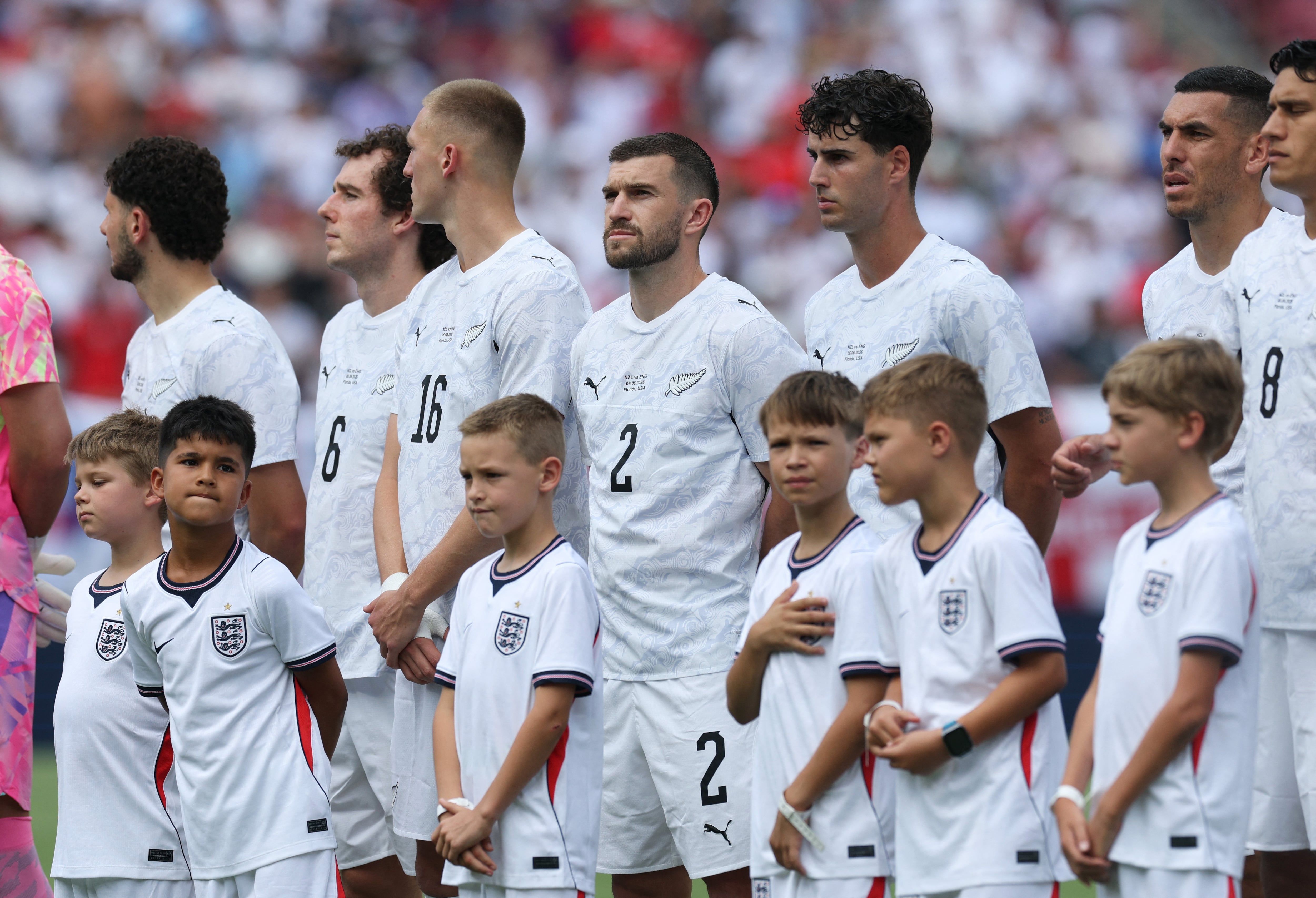 Tim Payne volvió a captar la atención en la derrota de Nueva Zelanda ante Inglaterra (Reuters/Nathan Ray Seebeck)