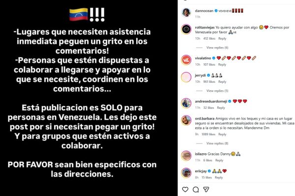 Conmoción de Cathy Fulop, Carlos Baute y los Montaner por el sismo en Venezuela: solidaridad y cadena de oración