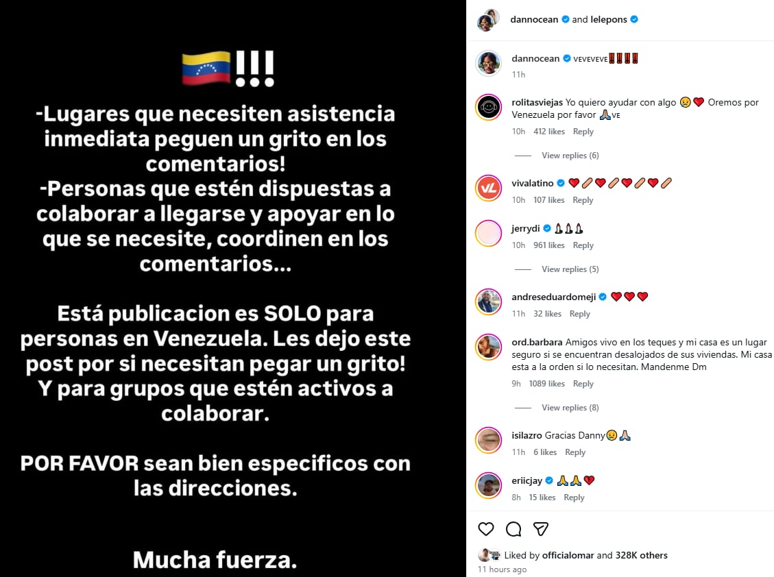 Conmoción de Cathy Fulop, Carlos Baute y los Montaner por el sismo en Venezuela: solidaridad y cadena de oración