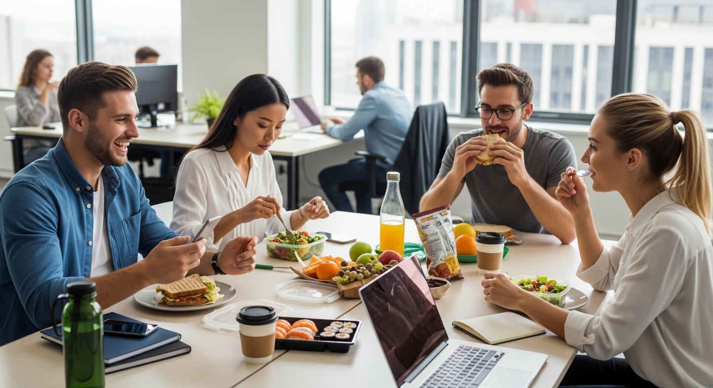 Evitar tentempiés y bebidas con carbohidratos refinados entre comidas ayuda a prevenir picos de insulina y a estabilizar la energía durante el día (Imagen Ilustrativa Infobae)