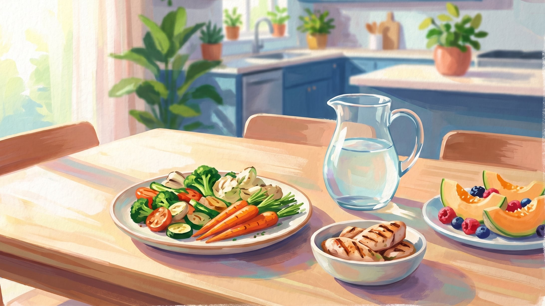 El horario del almuerzo puede influir en la salud metabólica y la longevidad, según expertos en nutrición como Adam Collins, Rupy Aujla y Valter Longo (Imagen Ilustrativa Infobae)