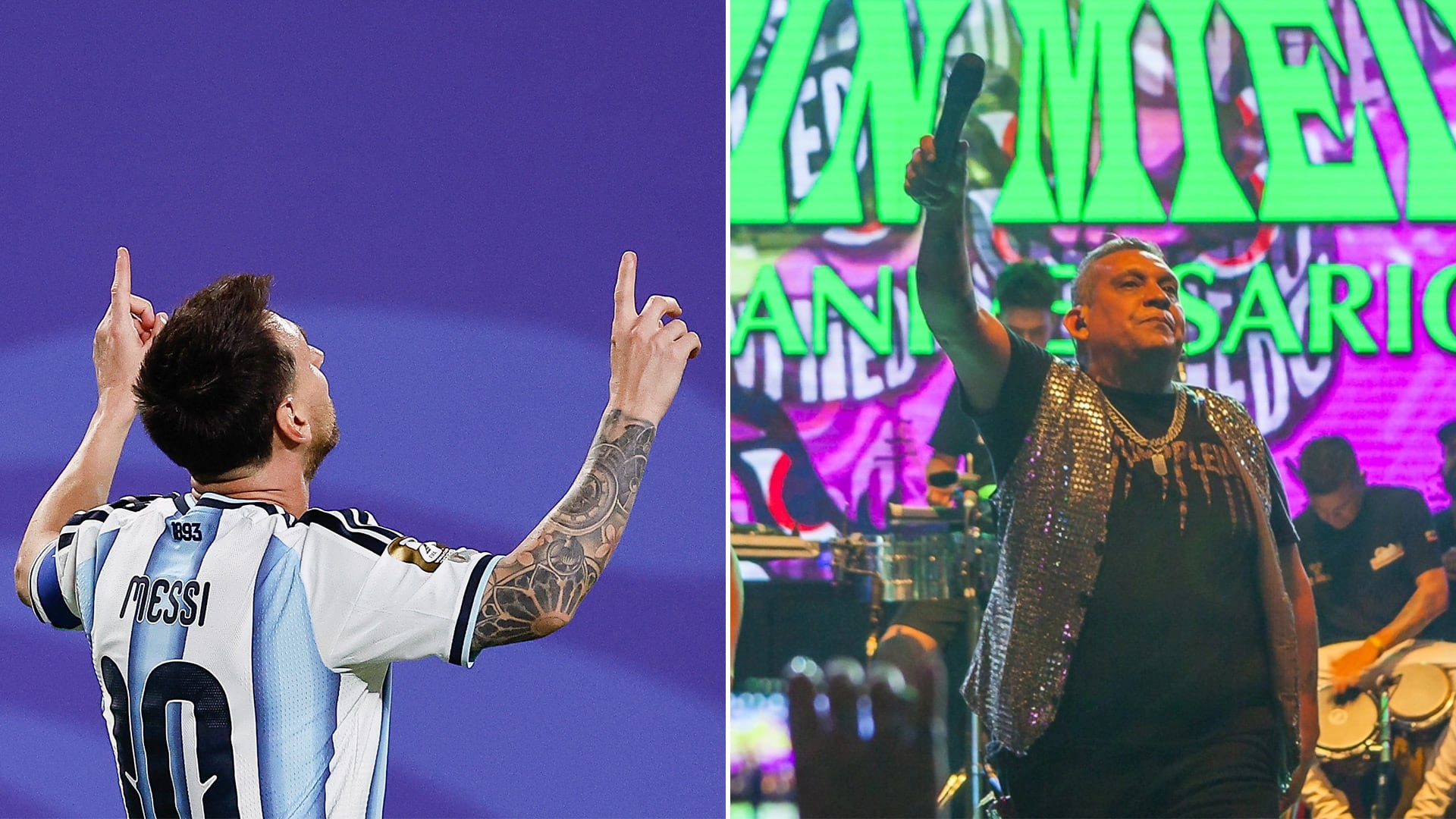 Matador, de Onda Sabanera, fue la canción que sonó tras los tres goles de Messi frente a Argelia