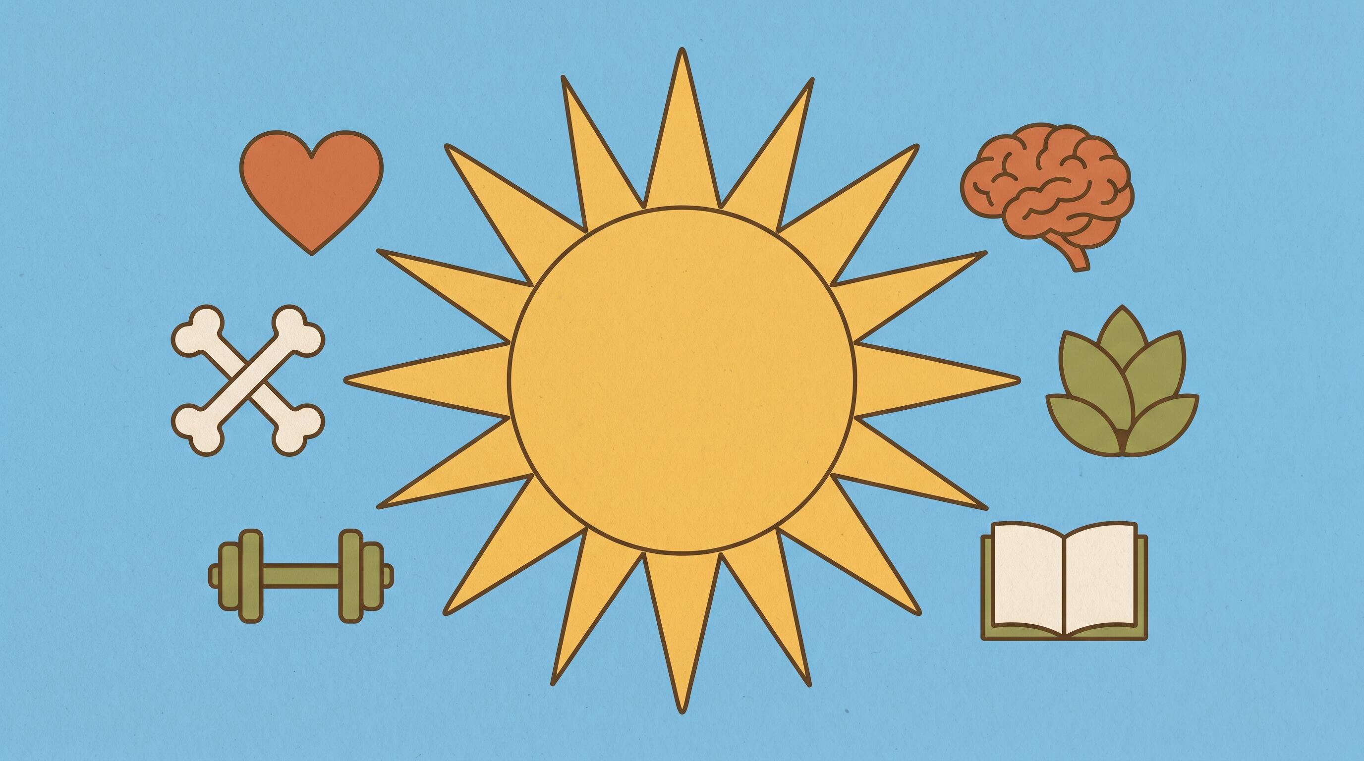La luz solar influye en la salud física y mental al regular hormonas, defensas, emociones y ritmos biológicos (Imagen Ilustrativa Infobae)