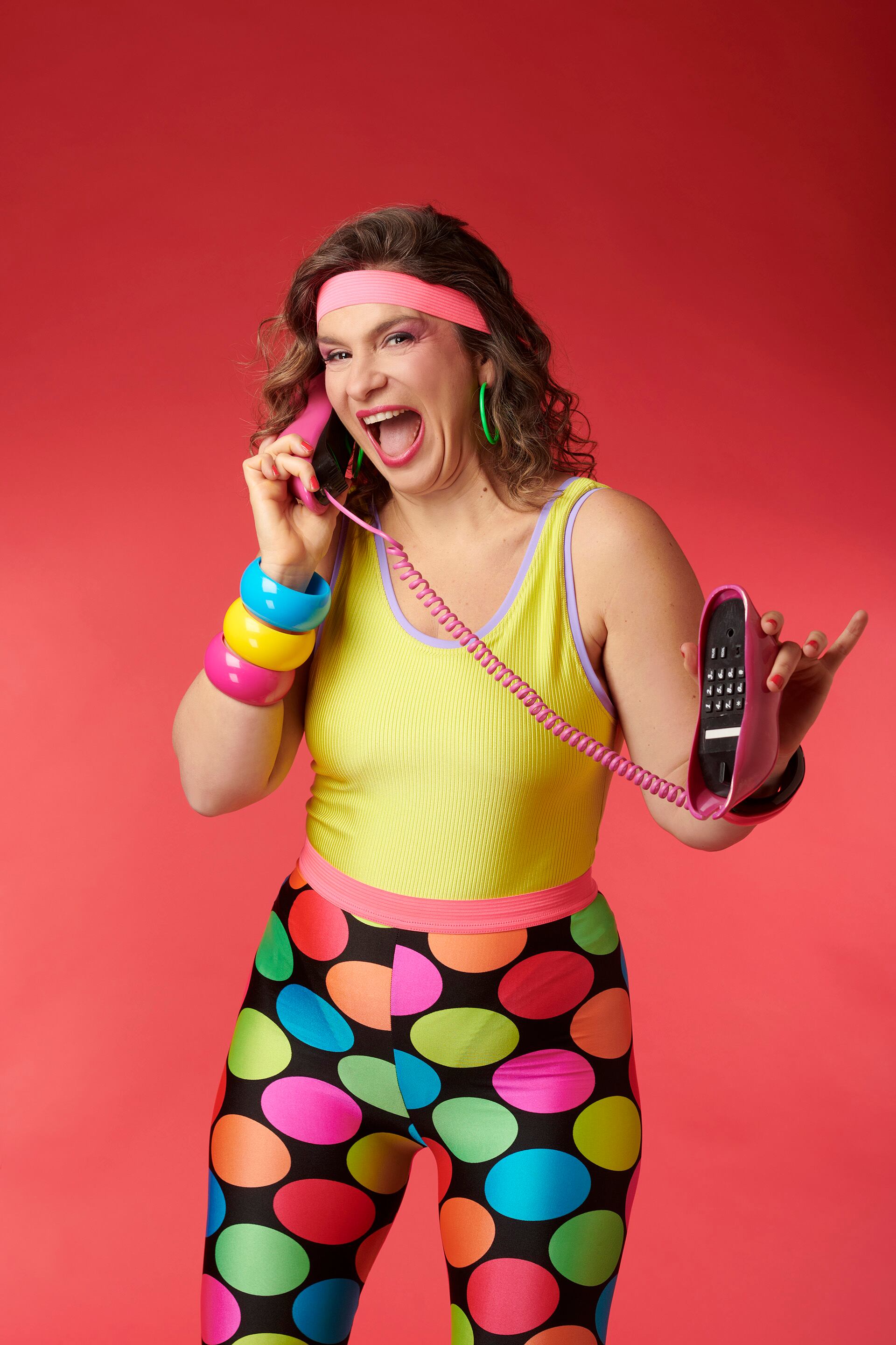 En exclusiva con Teleshow, la comediante revela cómo vive el torbellino de No me calmo nada y anticipa su gira internacional (Alejandra López/Gentileza de prensa)