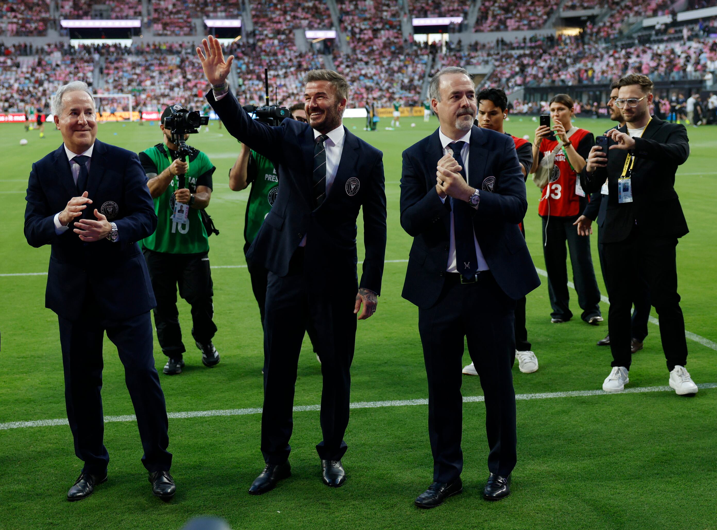 La percepción de Beckham en Miami se construye más allá de su legado como futbolista (REUTERS/Marco Bello)