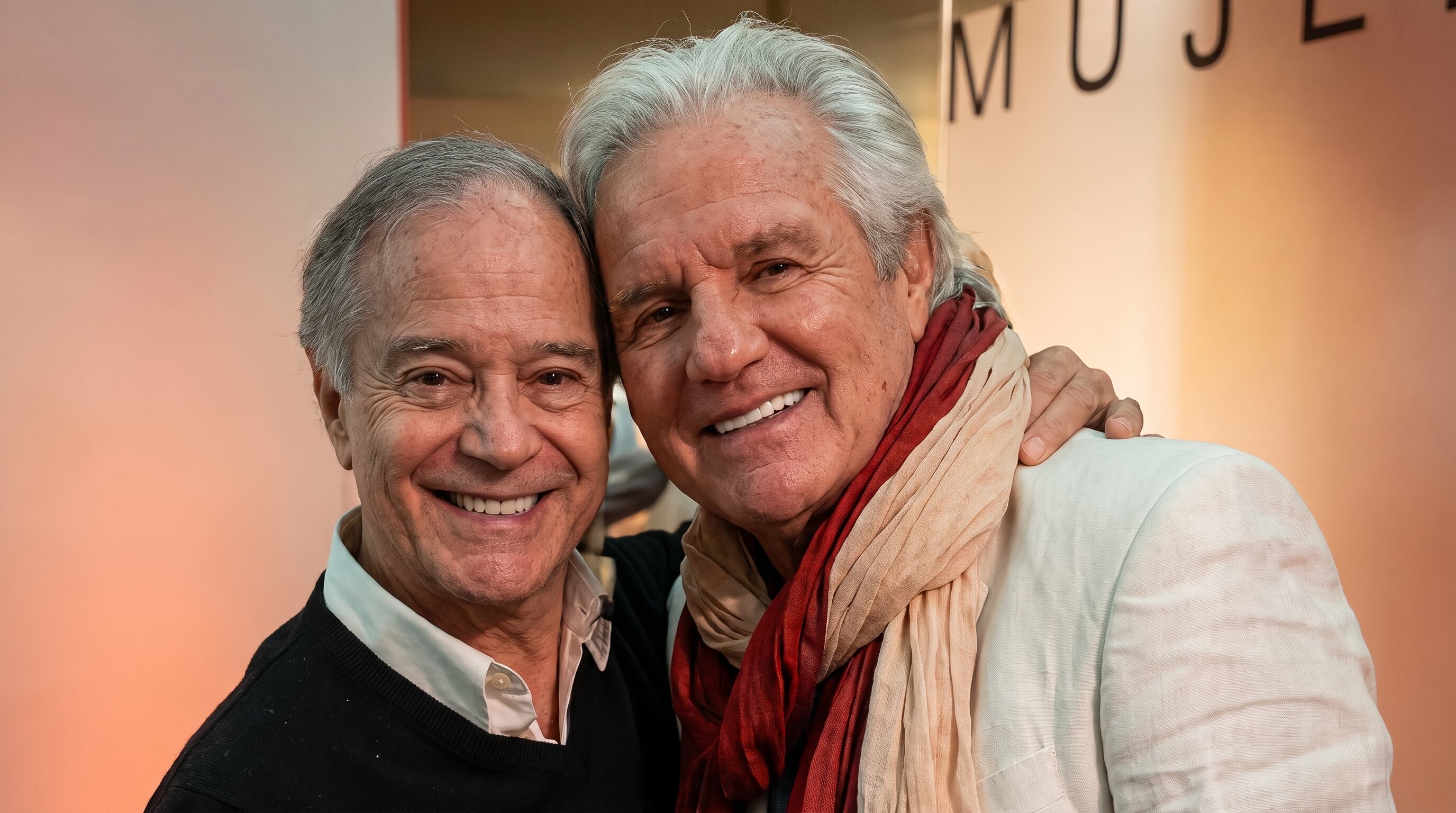 Sergio Denis y su amigo Julio Zuccolillo (Imagen Ilustrativa Infobae)