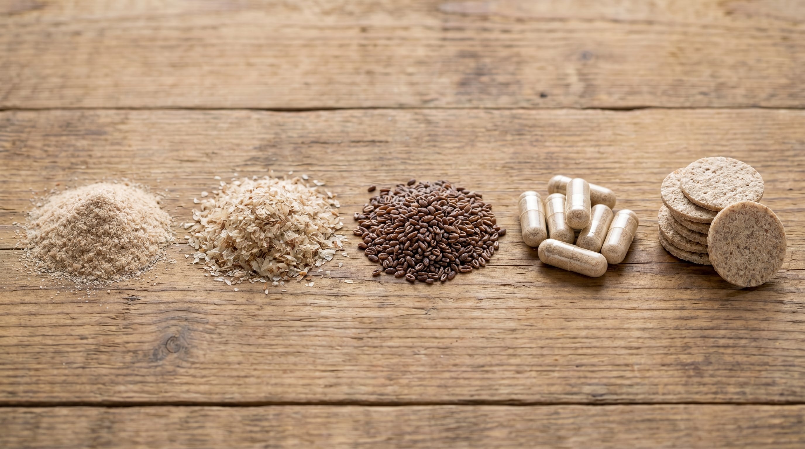El psyllium se consume en polvo, cáscara o cápsulas, pero requiere suficiente agua para evitar obstrucciones y reducir riesgos como gases, hinchazón o dificultad para tragar (Imagen Ilustrativa Infobae)