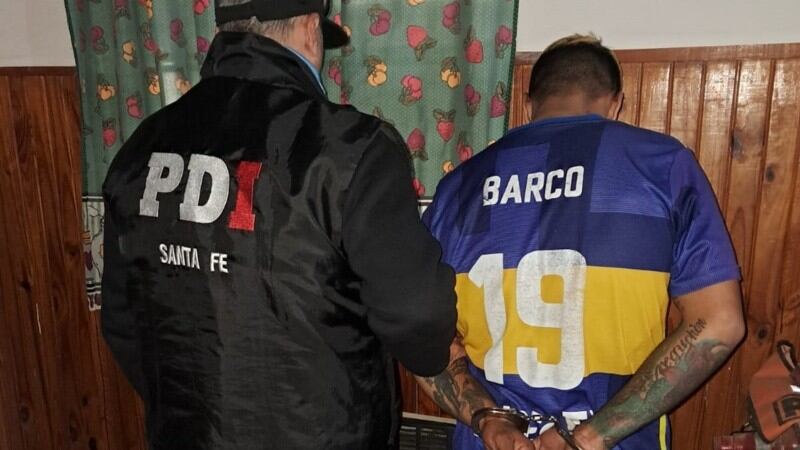 El arresto de Luis Jonathan Gómez se concretó luego de una serie de operativos (Fuente: Rosario3)