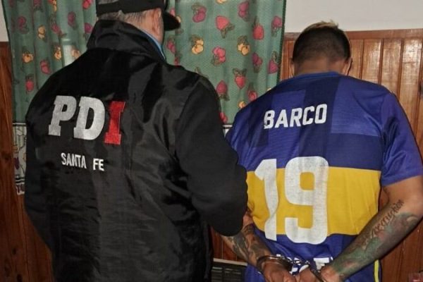 Detuvieron a “Polaco” tras estar prófugo seis meses por atacar a su ex pareja en Rosario