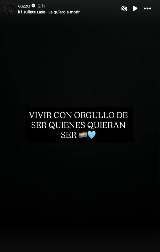 Las palabras de Cazzu para el Día Internacional del Orgullo LGBT+