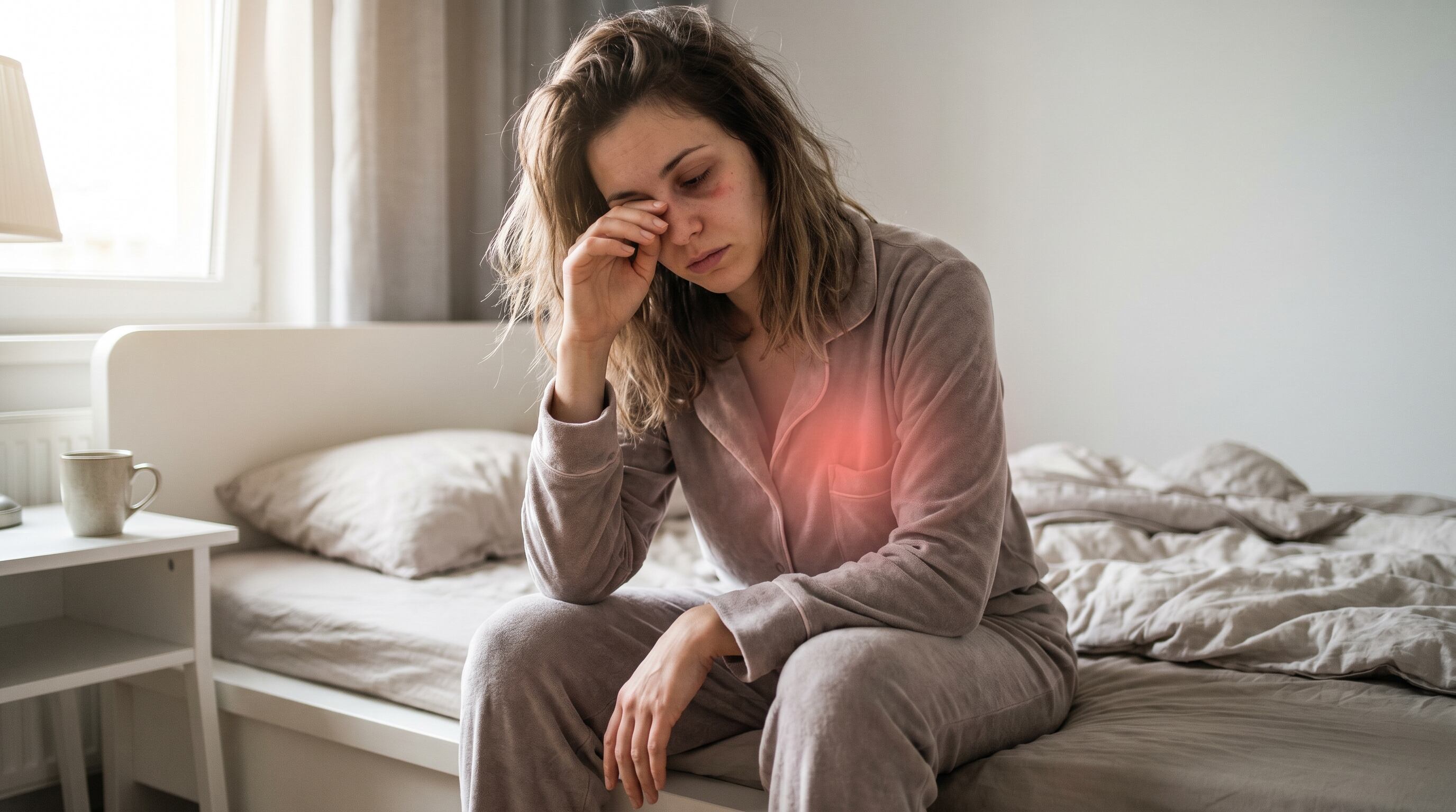 Dormir menos de seis horas por noche eleva el riesgo de enfermedades cardíacas y problemas cardiovasculares, según estudios recientes (Imagen Ilustrativa Infobae)