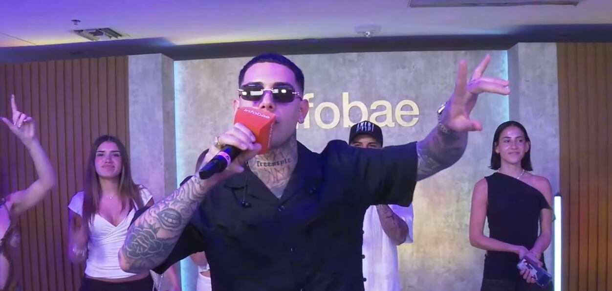 Ecko cerró Infobae Mundial con un show a pura música con sus éxitos