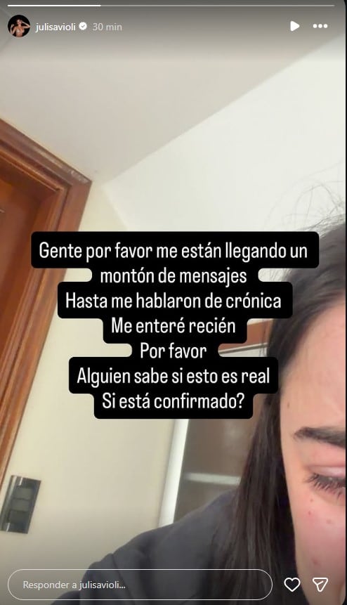 El desgarrador mensaje de la exnovia de Gaspi, el youtuber muerto en el choque de helicópteros en Río de Janeiro (Instagram)