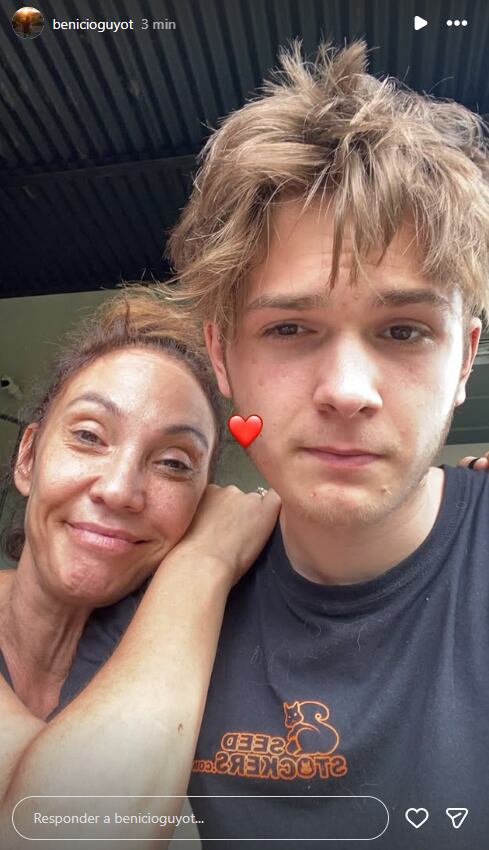 Asi despidió Benicio Guyot Pais a su mamá Ernestina