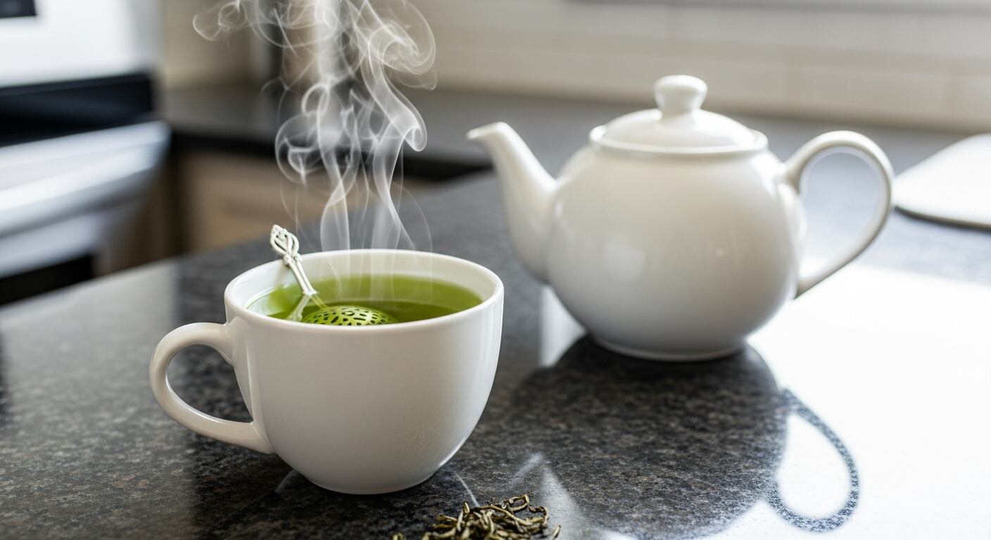 El tiempo de infusión del té verde influye en la composición de la bebida, según explicó el nutricionista Ismael Galancho (Imagen Ilustrativa Infobae)
