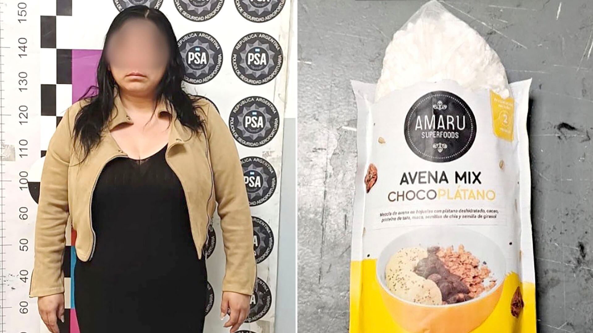 El drama detrás de la mula mexicana que cayó en Ezeiza con $700 millones de droga en la valija