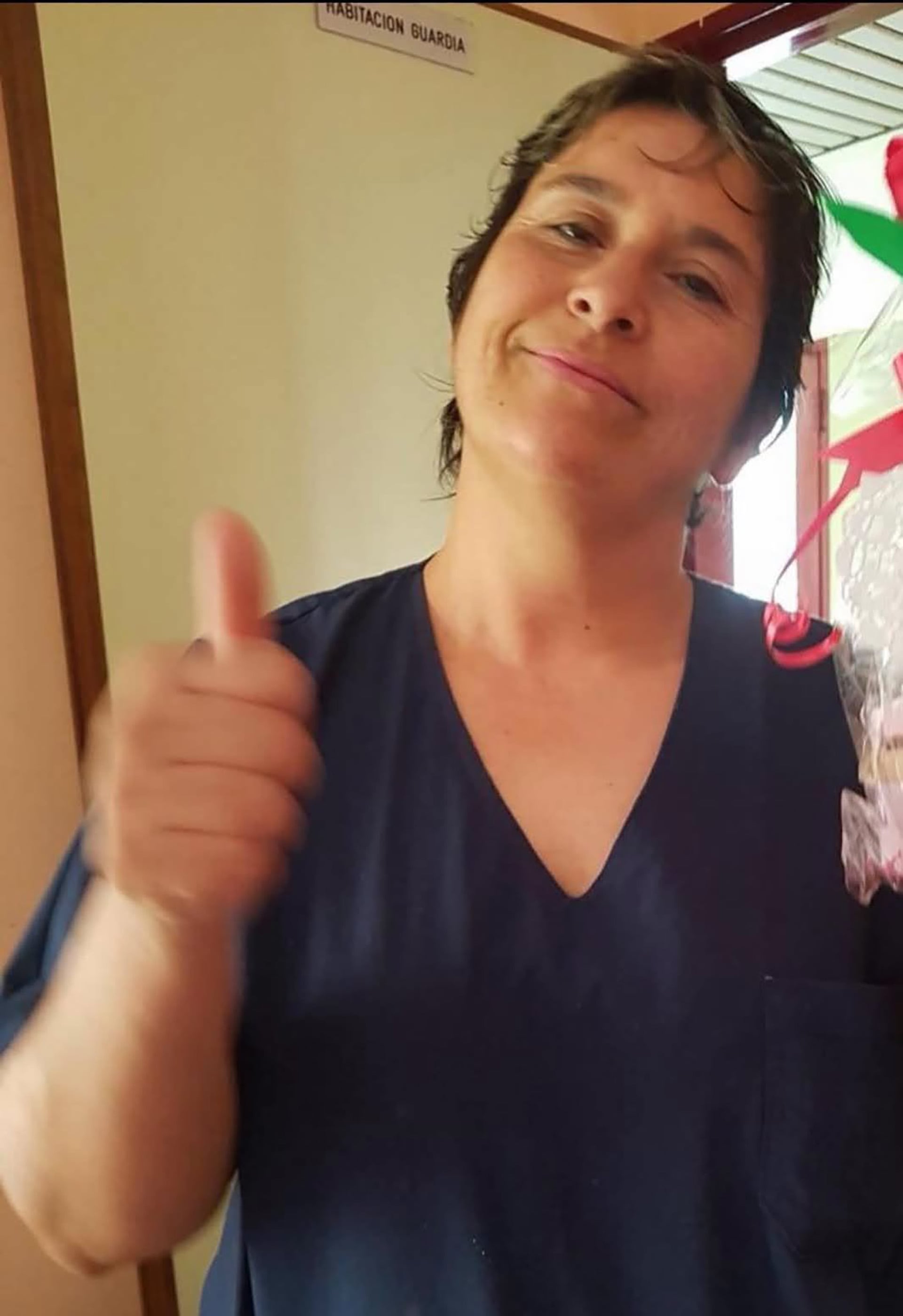 Raquel Esmeralda Sosa (54) se desempeñaba en el mismo centro de salud. 
