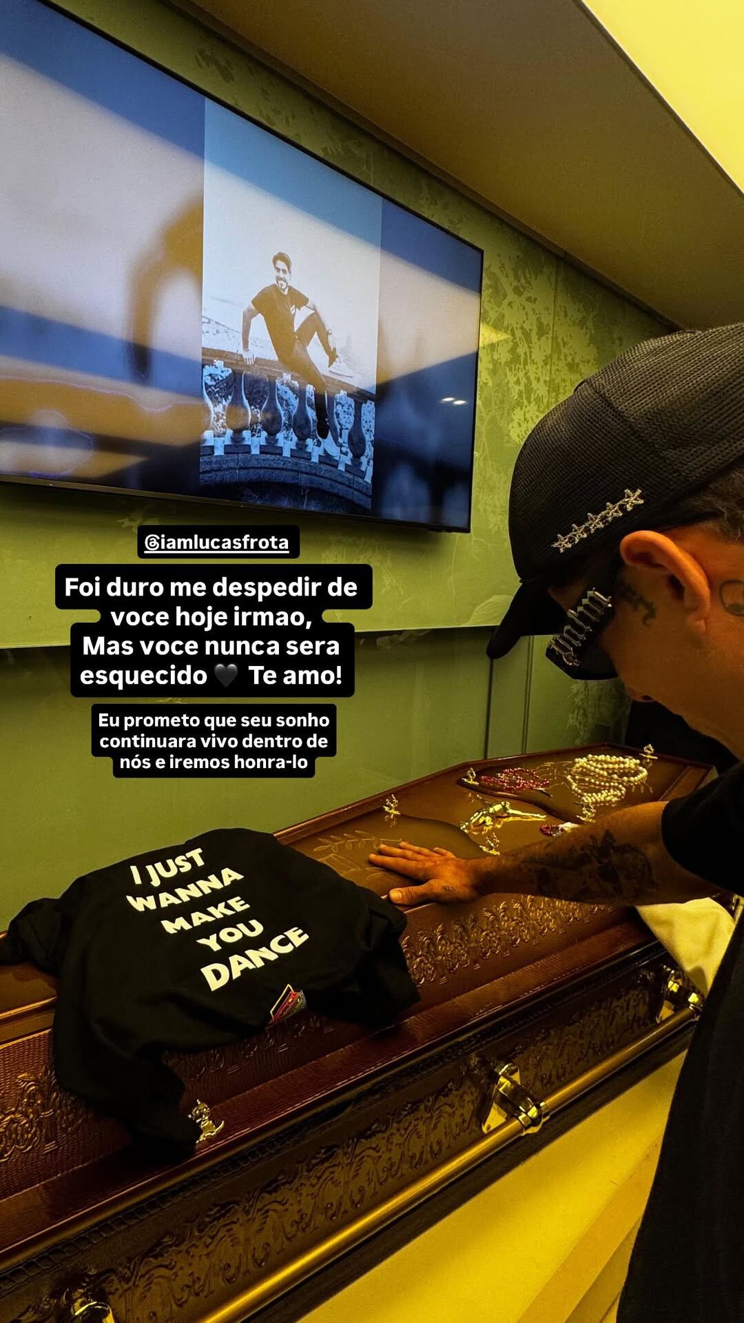 El último adiós de Victor Wao para Lucas Frota