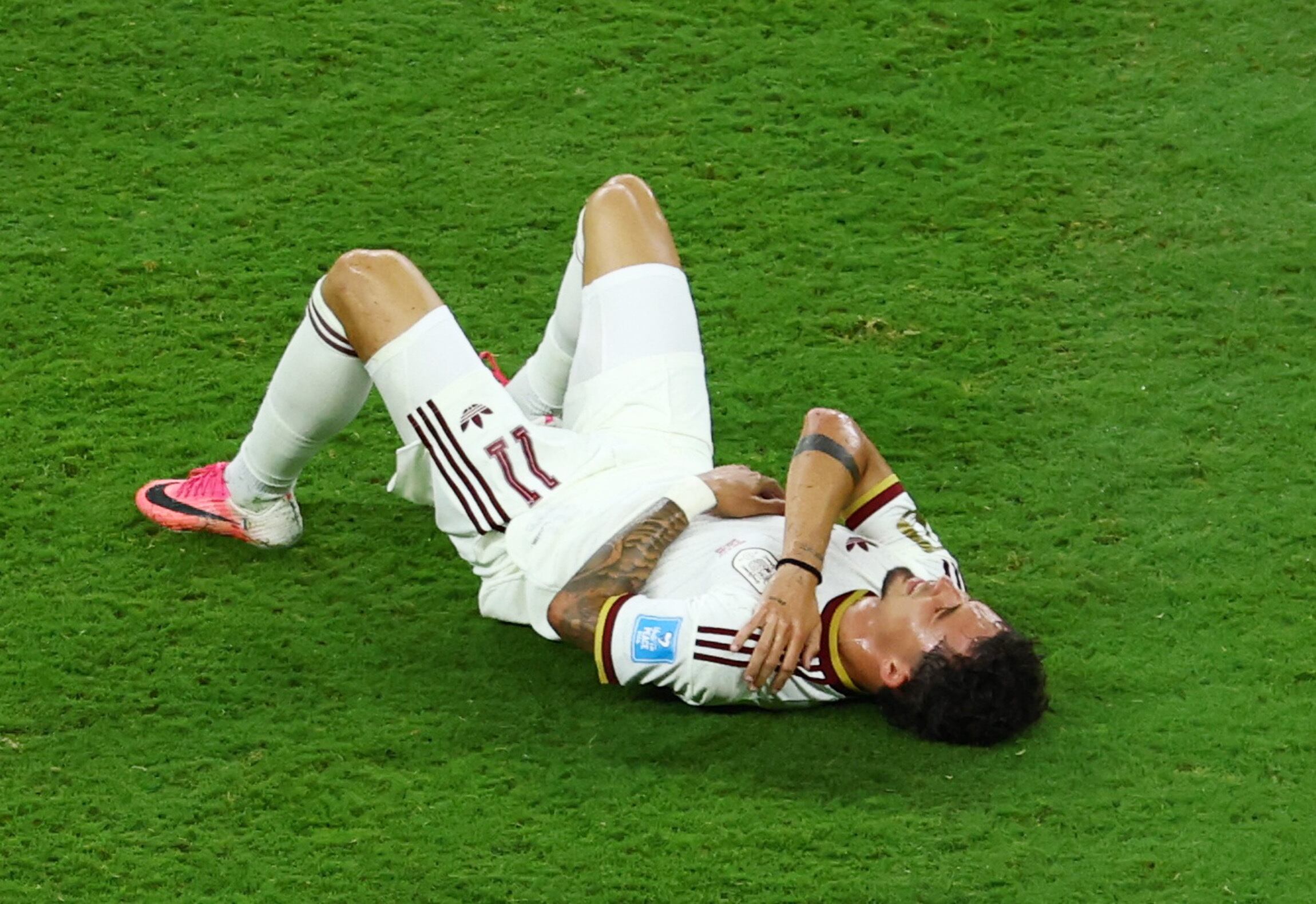 Yeremy Pino sufrió un esguince acromioclavicular en la clavícula izquierda (REUTERS/Raquel Cunha)