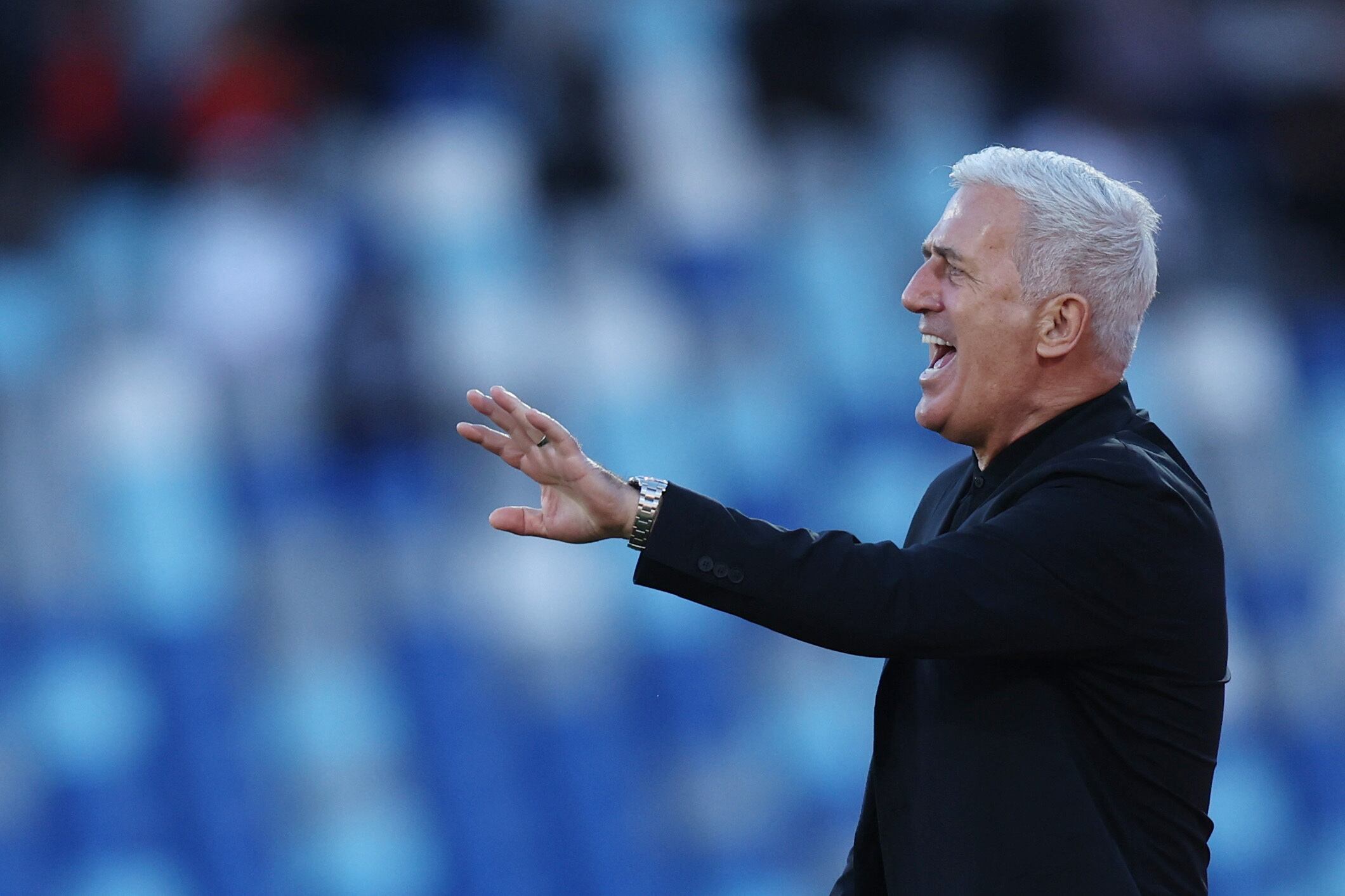 Vladimir Petkovic, DT de Argelia se mostró fastidioso ante los medios (REUTERS/Amr Abdallah Dalsh)