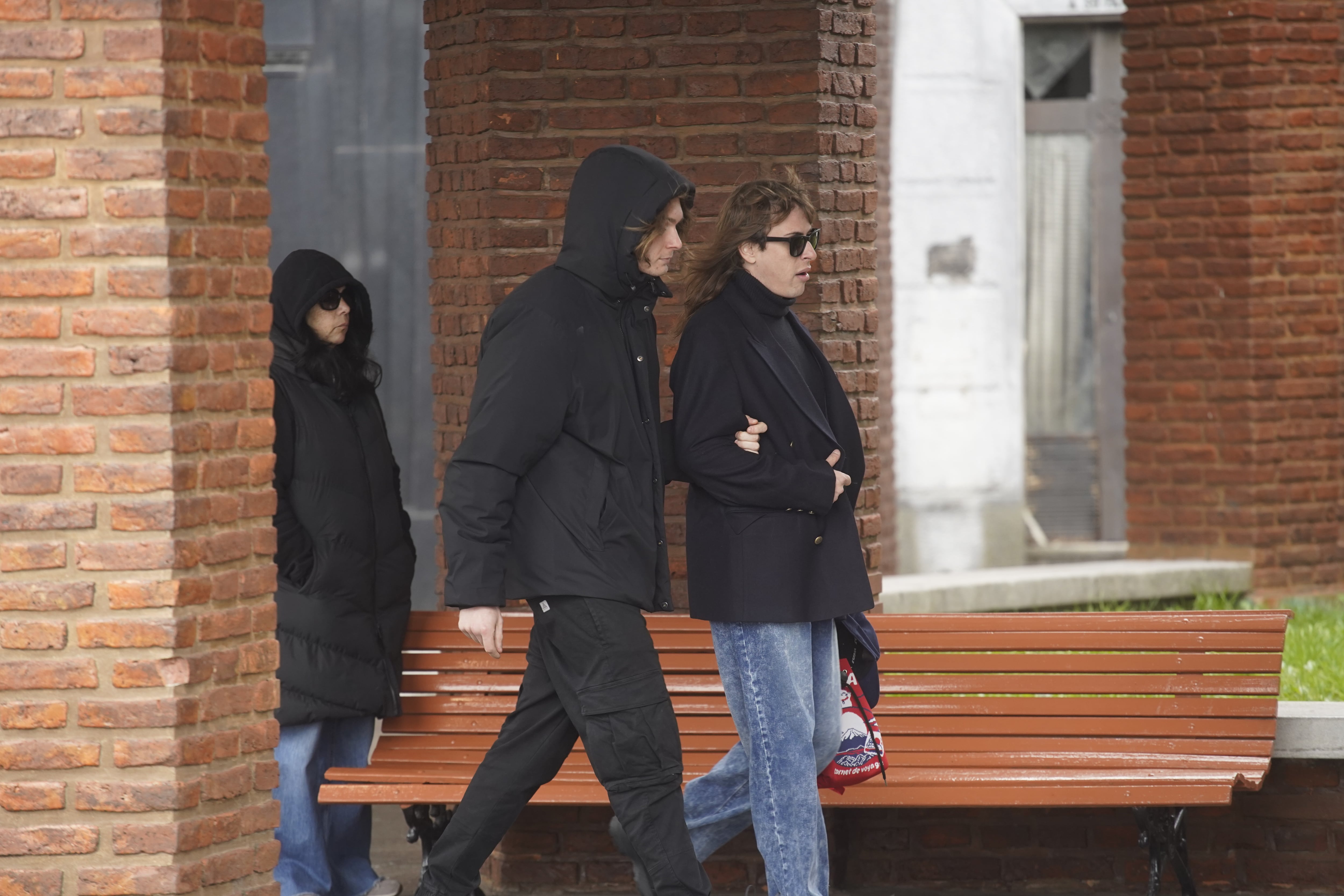 Benicio, el hijo de Ernestina Pais y Alejandro Guyot, caminó hasta la capilla 