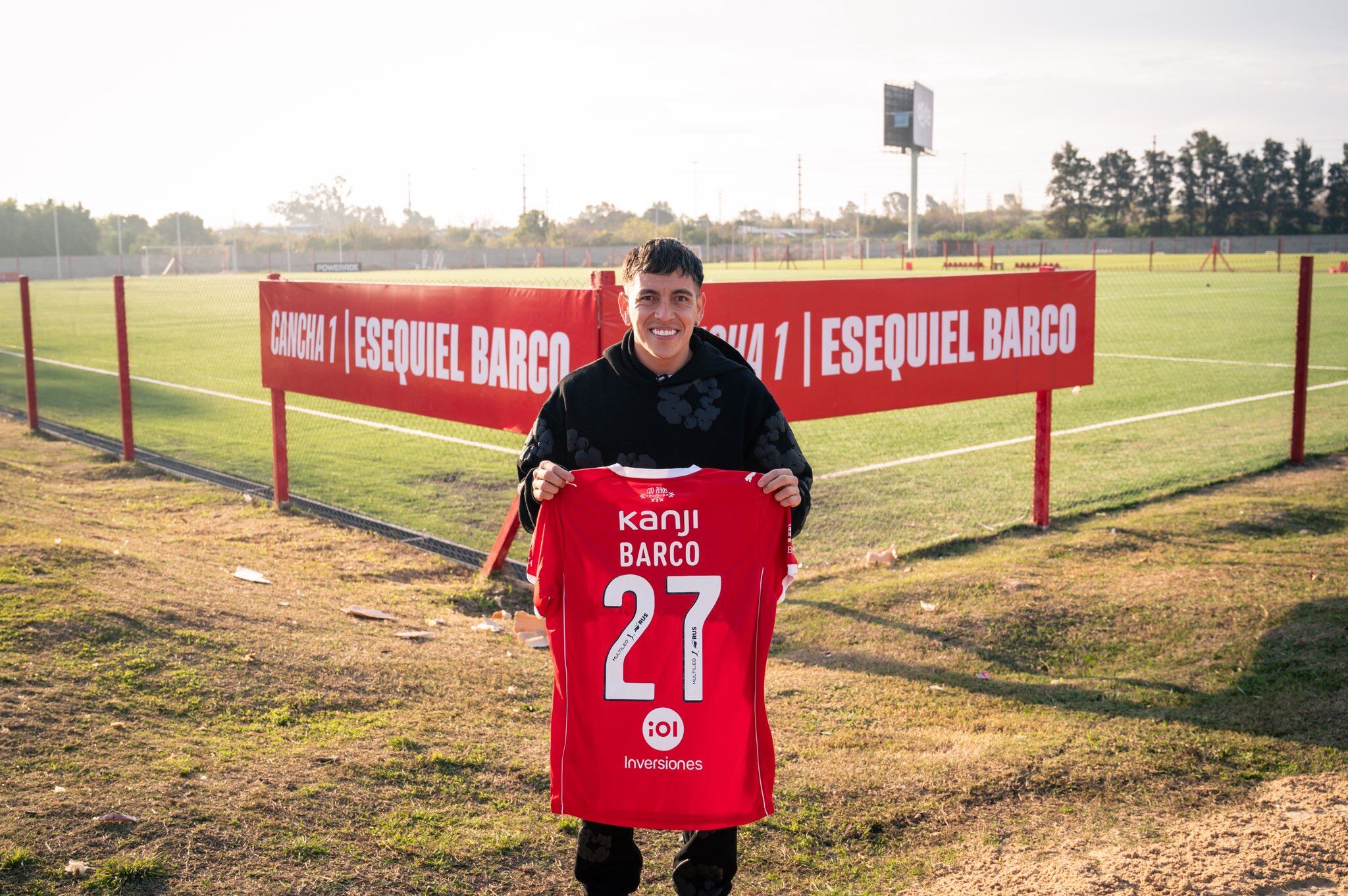 El posteo que disparó los rumores de la vuelta de Barco a Independiente (@Independiente)