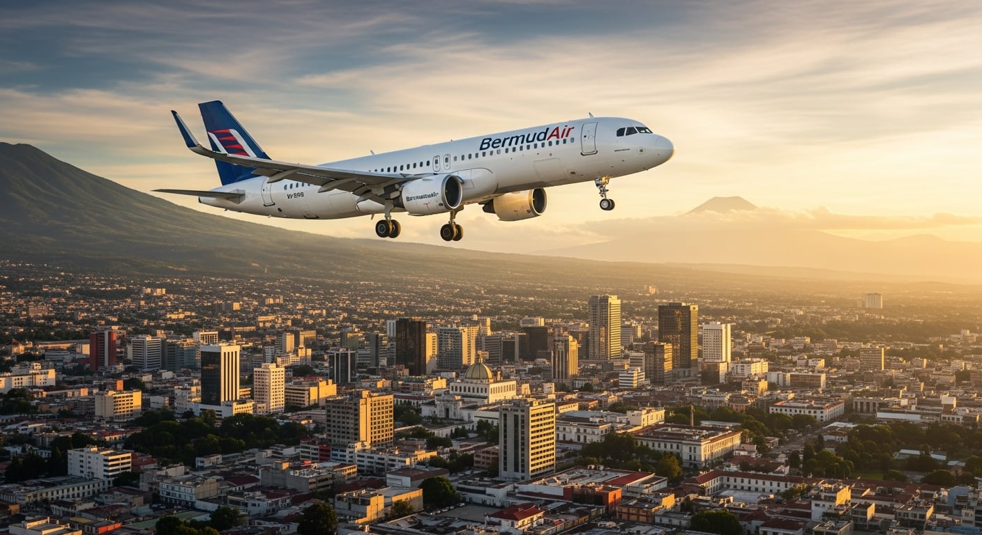 El INGUAT celebra el nuevo vuelo de BermudAir entre Boston y Ciudad de Guatemala
