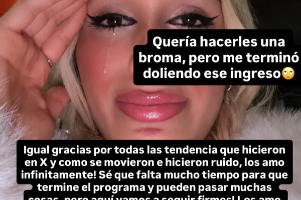 El llanto de Danelik por no regresar a la casa de Gran Hermano que se hizo viral: «Tengo un nudo en la garganta»