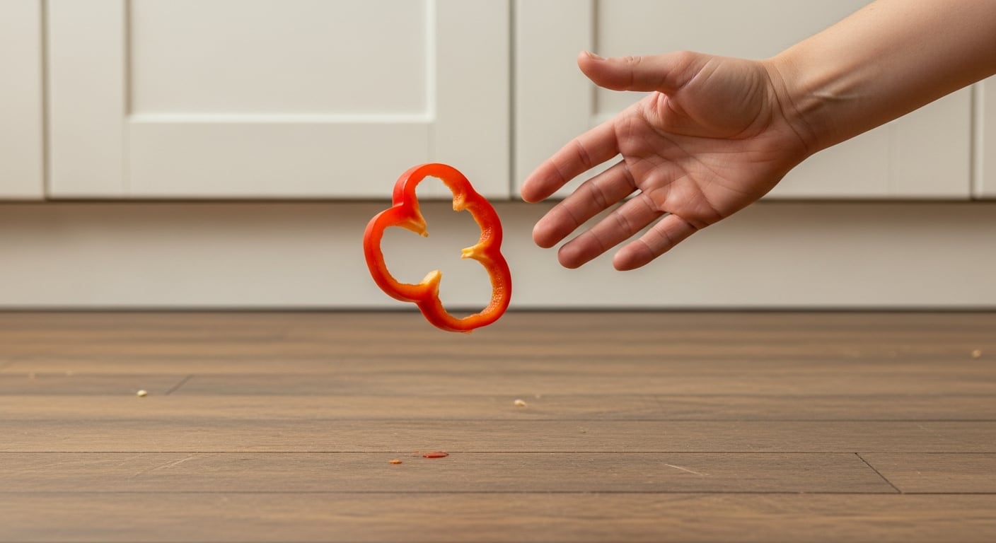 Los microbios se transfieren de forma inmediata cuando el alimento toca una superficie contaminada. (Imagen Ilustrativa Infobae)