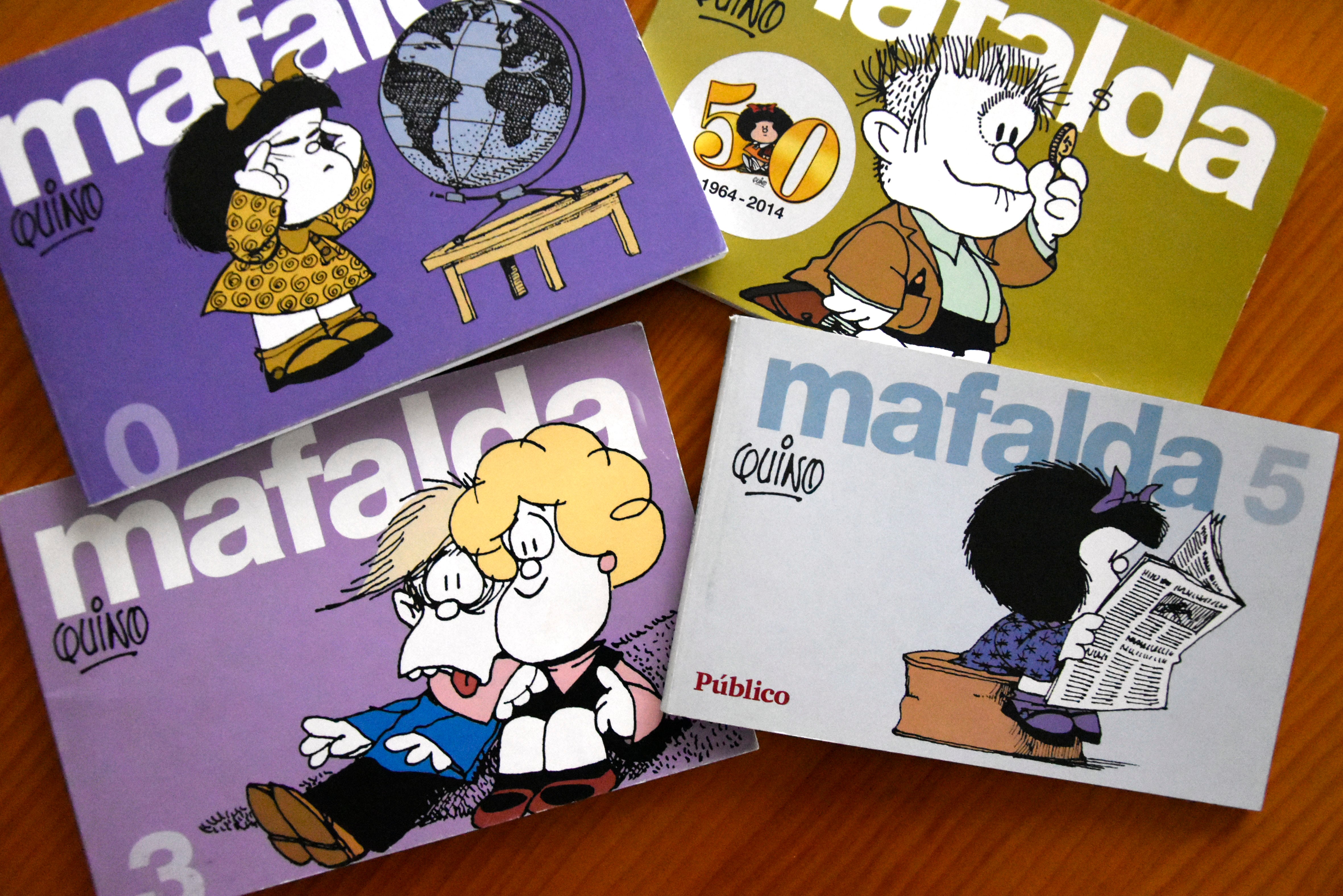 Ejemplares del cómic 