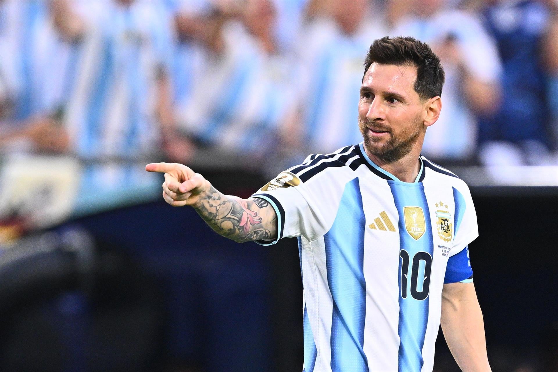 Messi celebró la victoria en sus redes sociales