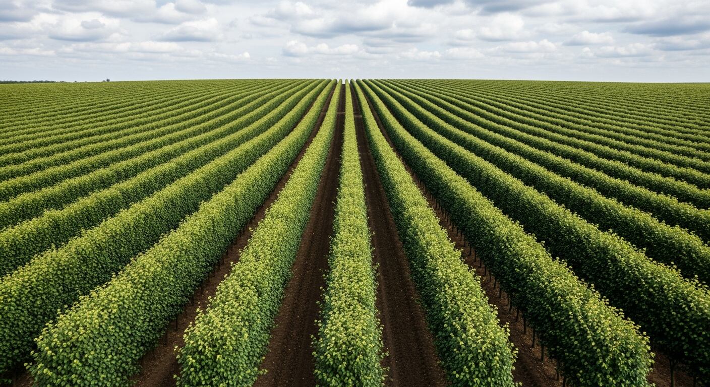 Las tierras agrícolas registraron una densidad de hifas 47,3% menor que los ecosistemas silvestres, en un contexto de uso de fertilizantes y fungicidas (Imagen Ilustrativa Infobae)