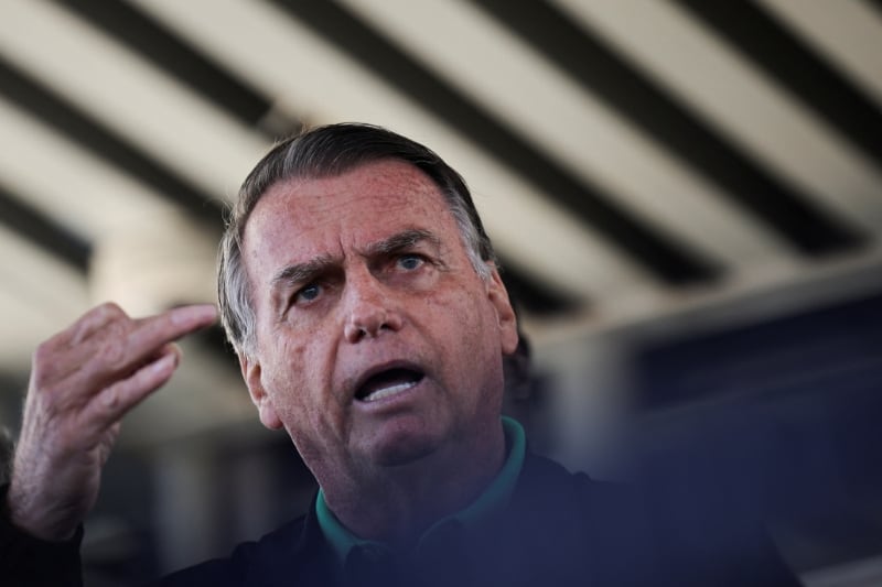 El ex presidente brasileño Jair Bolsonaro (REUTERS/Adriano Machado/Archivo)