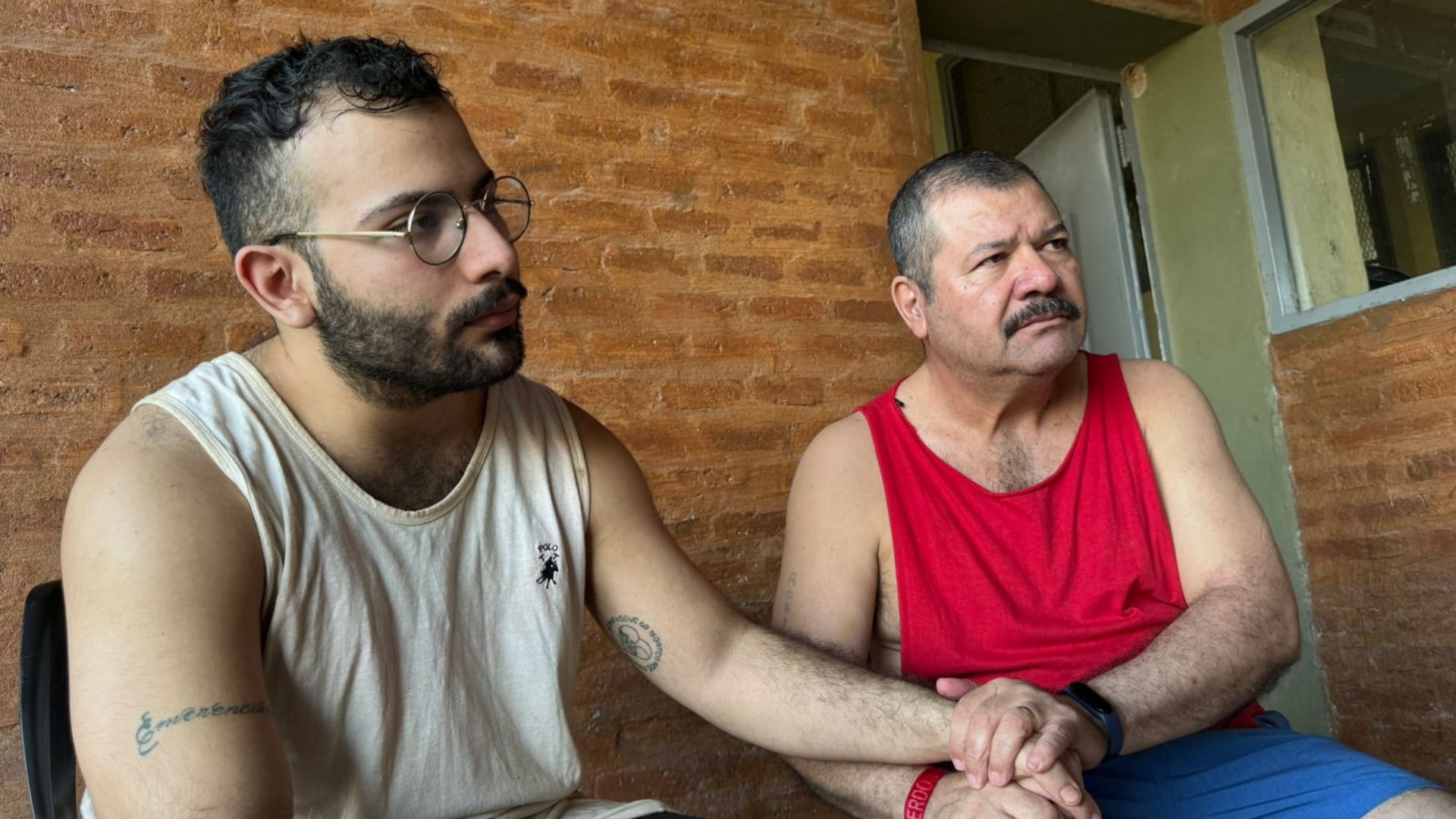 Emerenciano Sena comparte celda con su hijo César en el Pabellón 5 del Complejo Penitenciario I de Resistencia