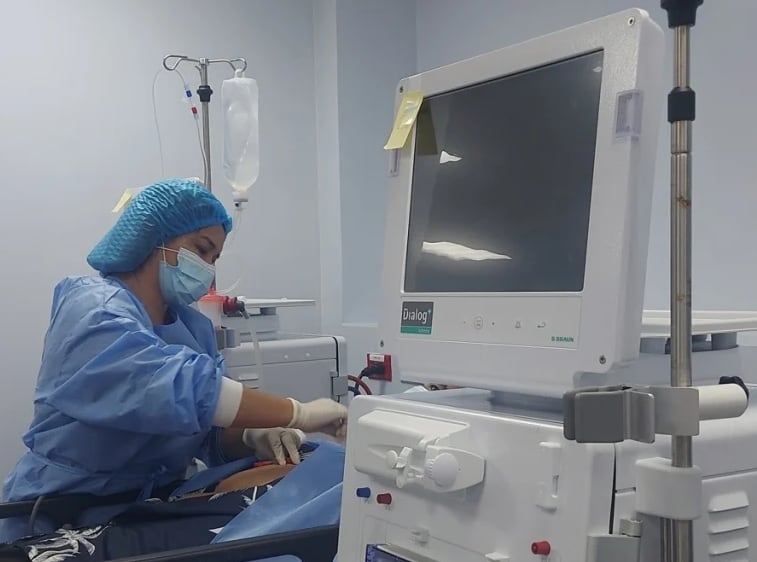 La entidad garantiza que el servicio de hemodiálisis se mantiene de manera ininterrumpida. (CSS)