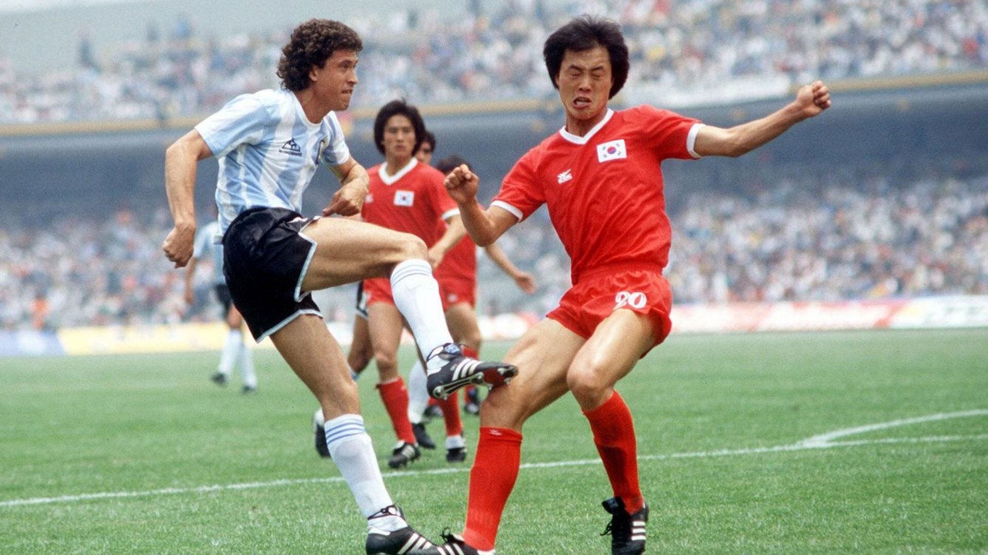 El derechazo de Jorge Valdano, que fue el primer gol de Argentina en México '86